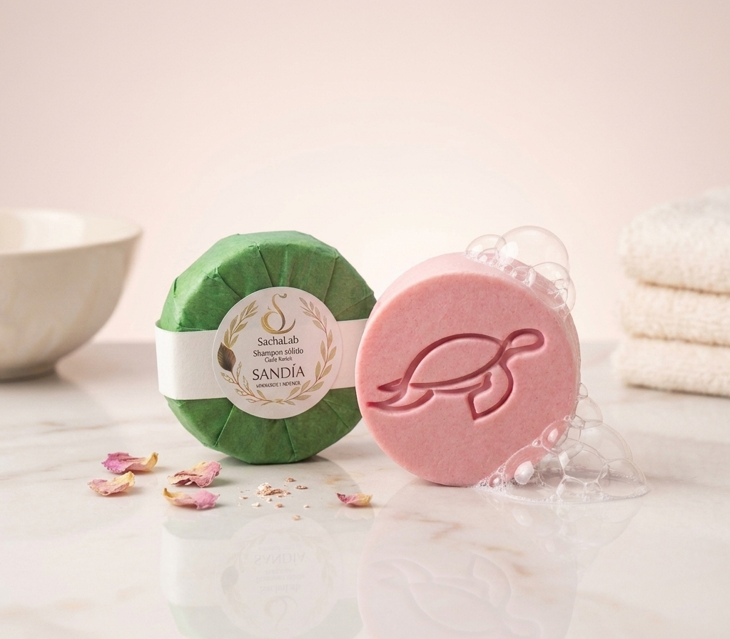 Shampoo sólido de sandía – 100g - Imagen 5